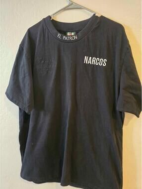 Narcos TV Show El Patron T Shirt Men's Size 2XL